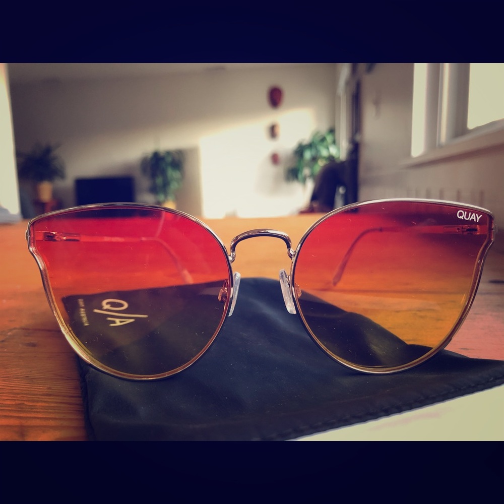 Quay australia All My Love  60mm Retro Sunglasses